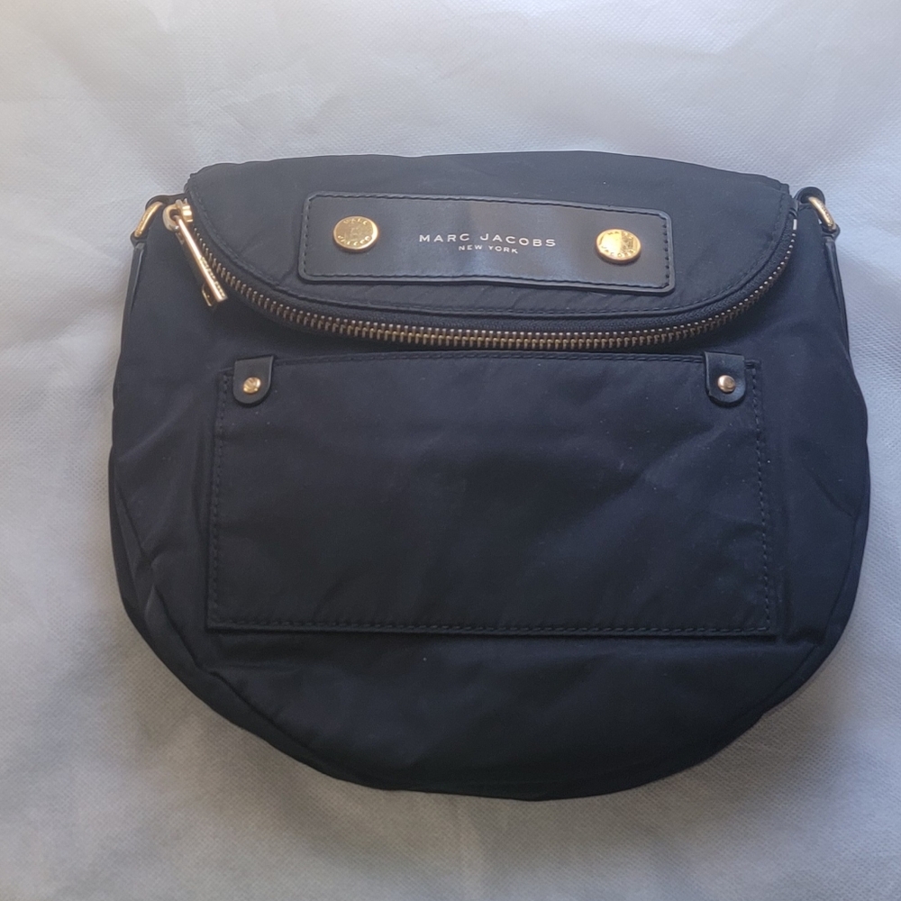 Marc Jacobs Nylon Black Crossbody Bag